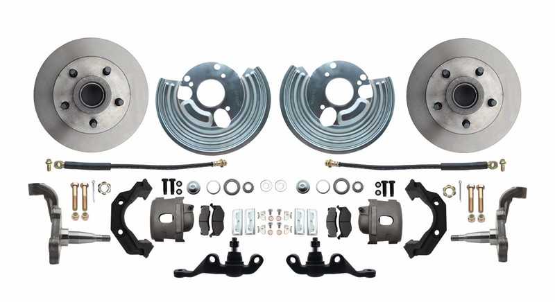 Dart, Duster A Body Disc Brake Conversion Kit Wheel Kit Only wheels 5x4.5