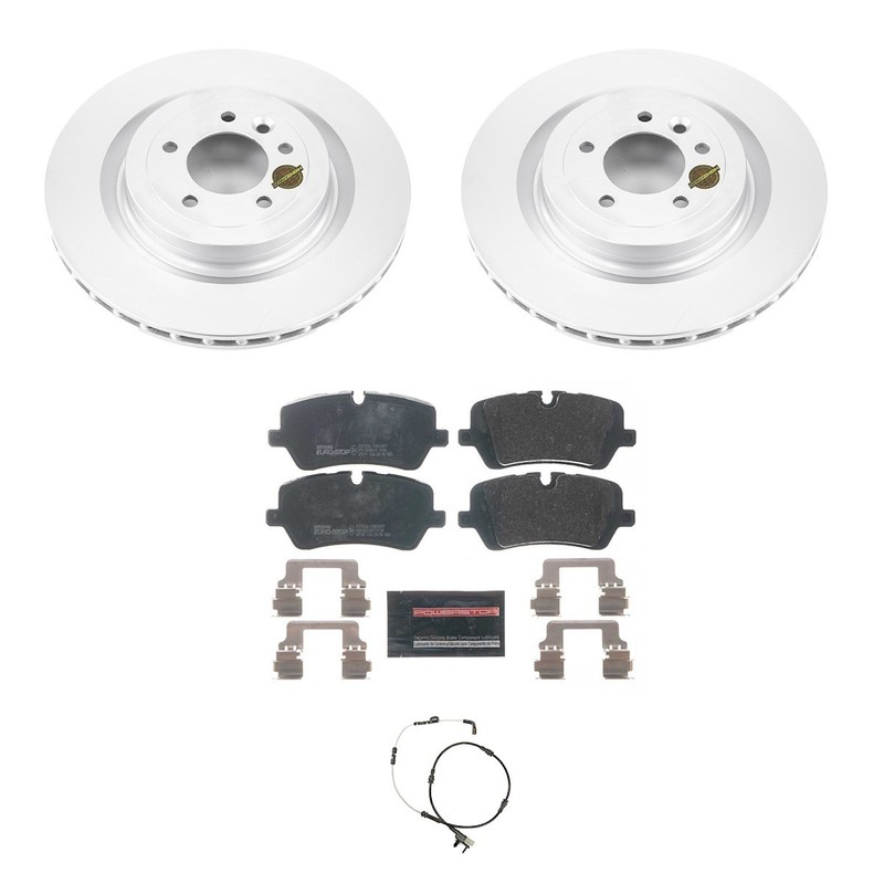 Powerstop Rear Discs & Pads Kit for Defender 90 110 130 Discovery Range Rover gallery