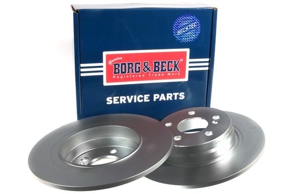 2x Brake Discs Pair Solid Rear 300mm BBD4723 Borg & Beck Set 2044230612 Quality gallery