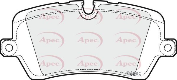 Brake Discs and Pads Set Rear FOR RANGE ROVER L405 300bhp 3.0 20->ON Apec gallery