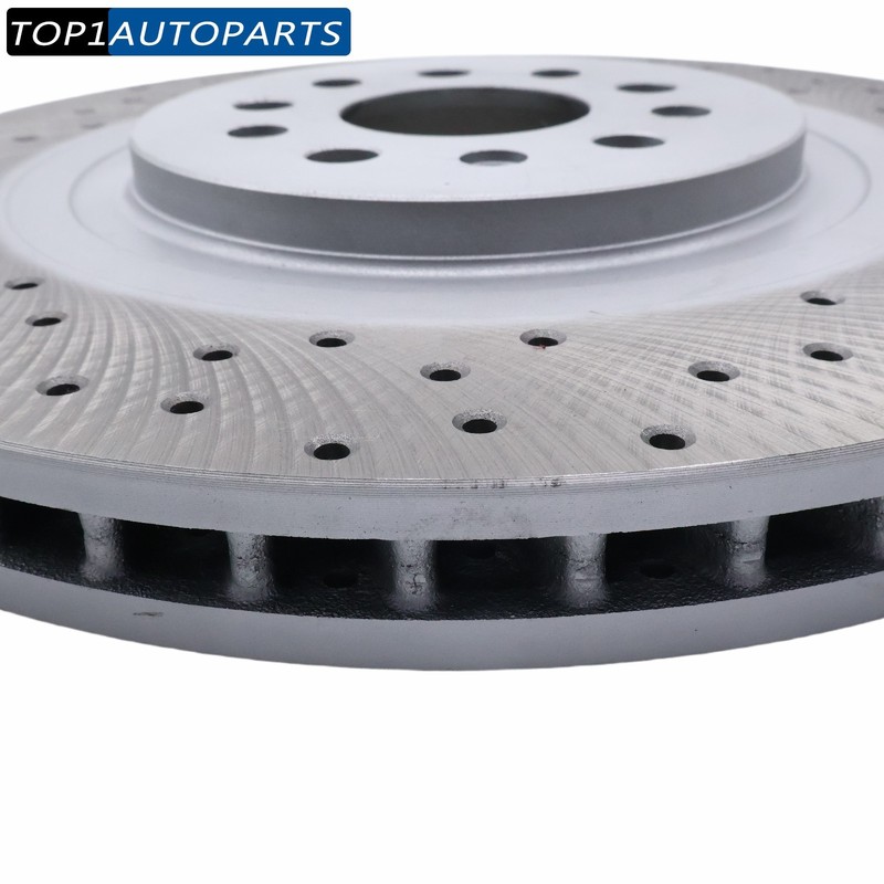 Set of 4 Brake Rotor With Holes 670035019 fit Maserati Quattroporte Ghibli 2017+ gallery