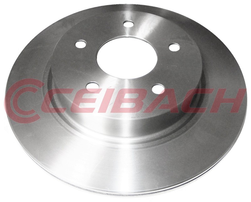 2x Ceibach Rear Brake Discs Pair 292mm Vented Fits Nissan Renault Koleos Leaf