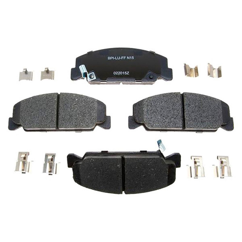 Front Kit Brake Rotors + Ceramic Pads & Hardware For 1988-1989 Honda Civic gallery