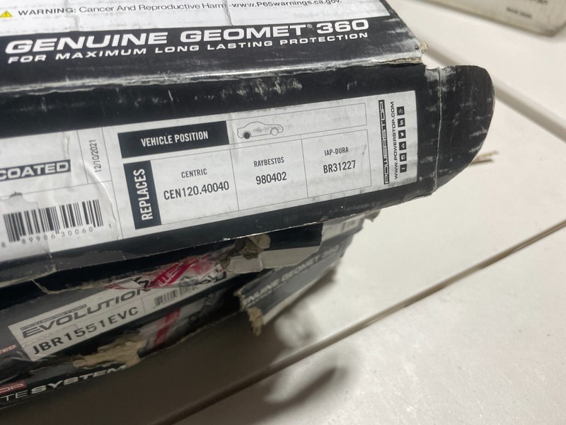 SET-P15 JBR1551EVC Powerstop Wheel Set Brake Discs jbr798evc set gallery