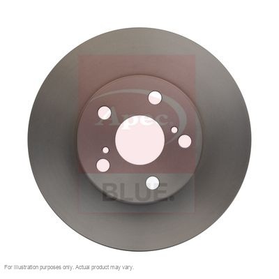 2x APEC Front Brake Discs for TOYOTA PRIUS 2008-16 255mm Vented SDK6662 gallery