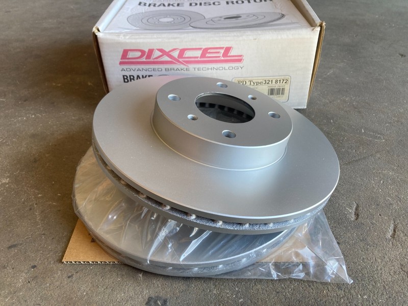 DIXCEL front brake disk pair PD 321 8172 for NISSAN S13 SILVIA 180SX SR20DET new