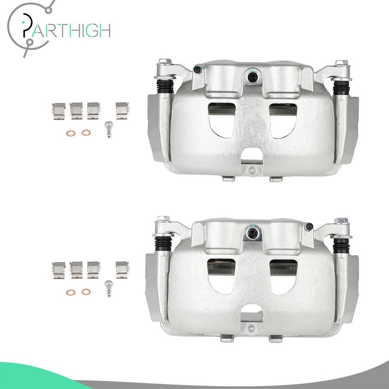 Front Brake Calipers With Bracket For 2013-2020 Ford F-250 Super Duty / F-350