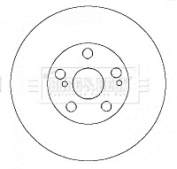 Fits Toyota Avensis 2001-2003 1.6 1.8 2.0 D AZ Front 1x Brake Disc 4351220730 gallery