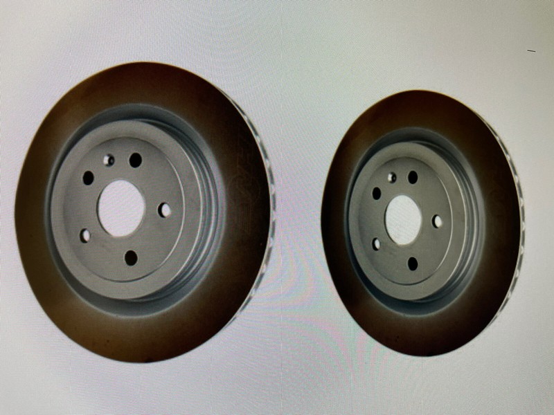 GM OEM Rear Rotor Pair Brembo 2009-13 Cadillac CTS-V & Camaro ZL1 SS