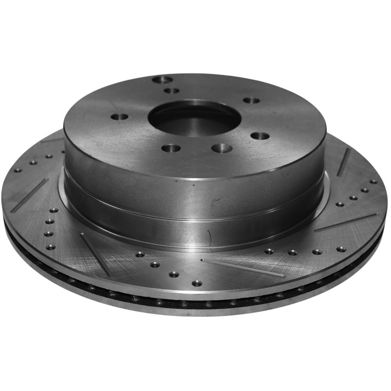 303mm Rear Drilled Brake Rotors for Saturn Vue Chevy Equinox Suzuki XL-7 Torrent gallery