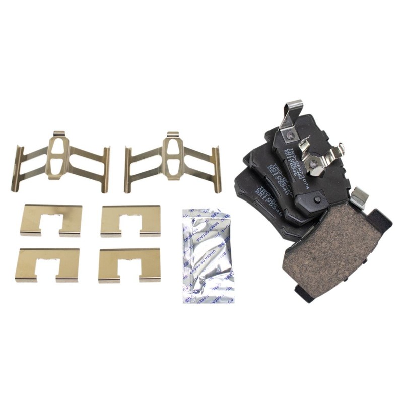 Front & Rear Performance Brake Rotor, Ceramic Pad Kit For Honda CR-V gallery