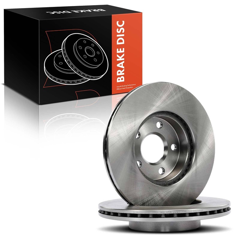 2pcs Front Disc Brake Rotors for Chevrolet Cavalier Corsica Oldsmobile Achieva gallery
