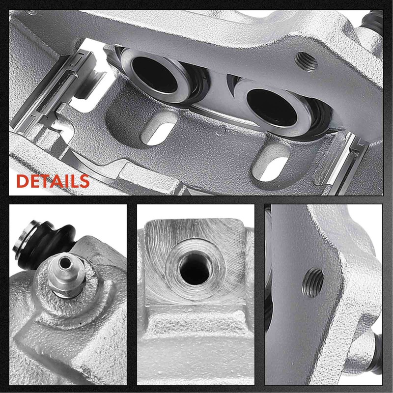Front & Rear Drilled Brake Rotor & Pad + Caliper for Dodge Ram 1500 2500 3500 gallery