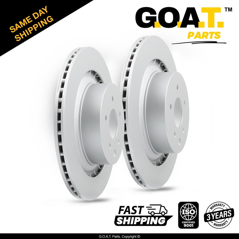 Rear Brake Rotors for 08-13 INFINITI G37 Q60 09-20 Nissan 370Z 23-25 Nissan Z