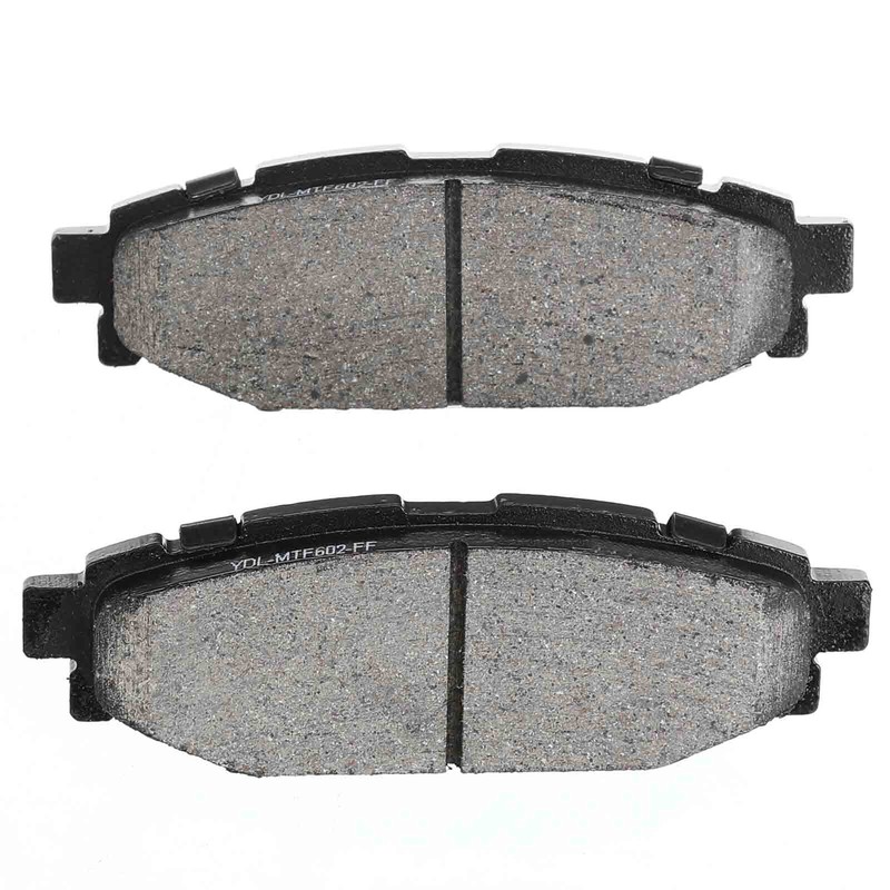 Rear Drilled Disc Brake Rotor & Brake Pads for Subaru Impreza Legacy Forester gallery