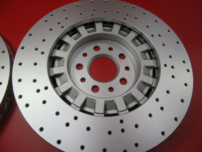 Maserati Levante S front brake rotors 2pcs TopEuro #208 PREMIUM QUALITY gallery