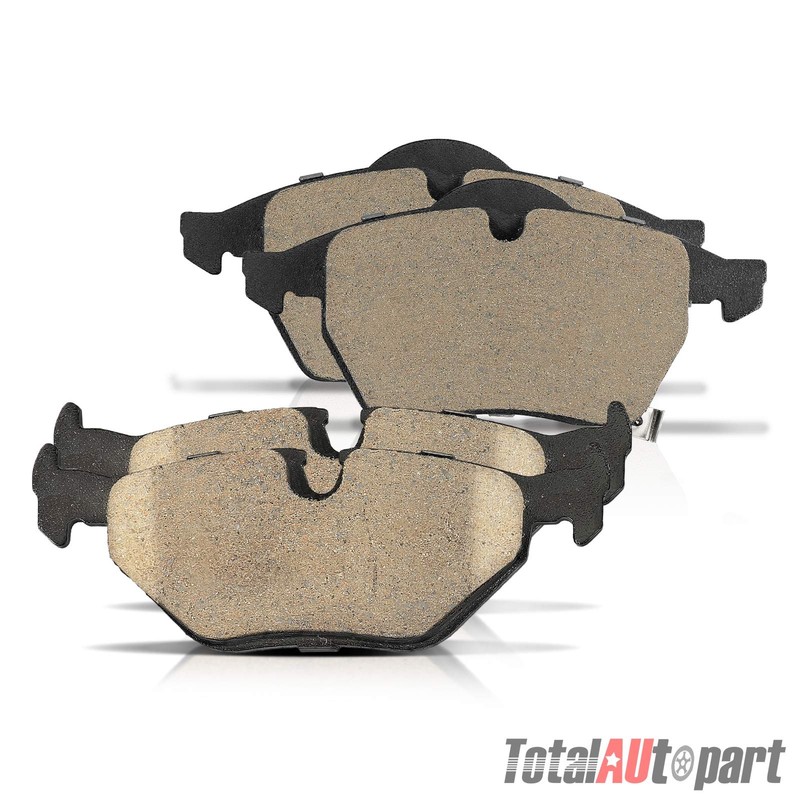 Disc Brake Rotors & Ceramic Brake Pads for Saab 9-5 2000 2001 2005 Front & Rear gallery