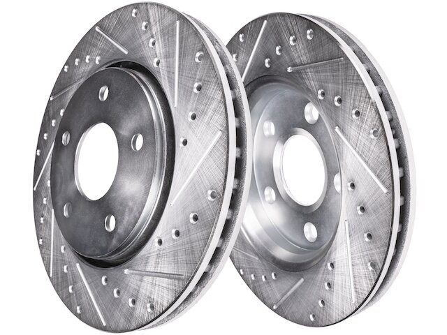 For 2016 Honda CRZ Brake Rotor Set Front Detroit Axle 67632FYJZ Brake Rotor