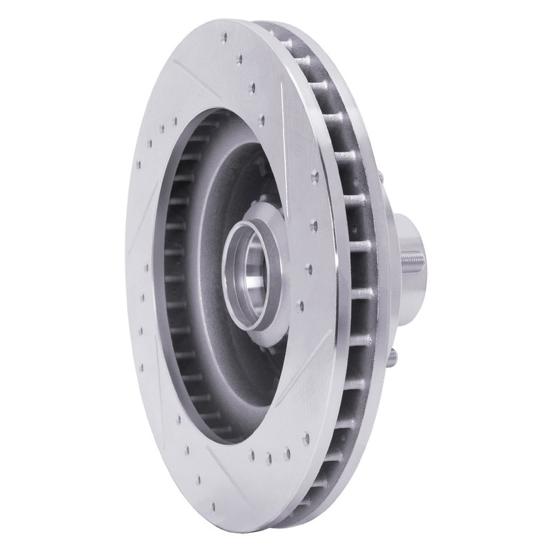 For Chrysler 300 69-71 Brake Rotor DFC Premium Drilled & Slotted Front Driver gallery