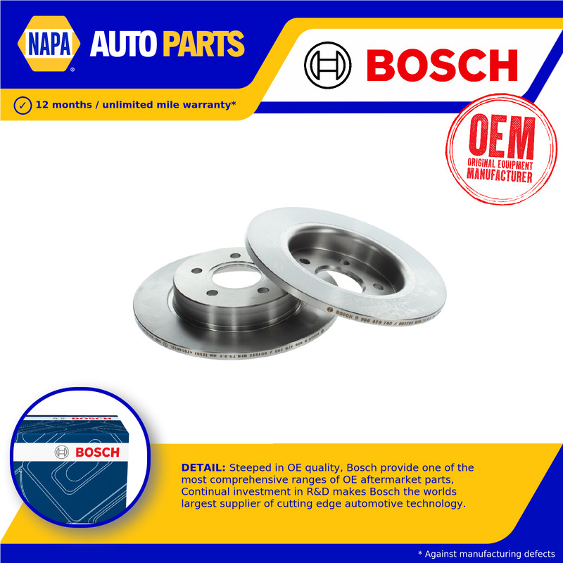 2x Brake Discs Pair Solid fits FORD FOCUS Mk3 TDCi 2.0D Rear 10 to 20 271mm Set