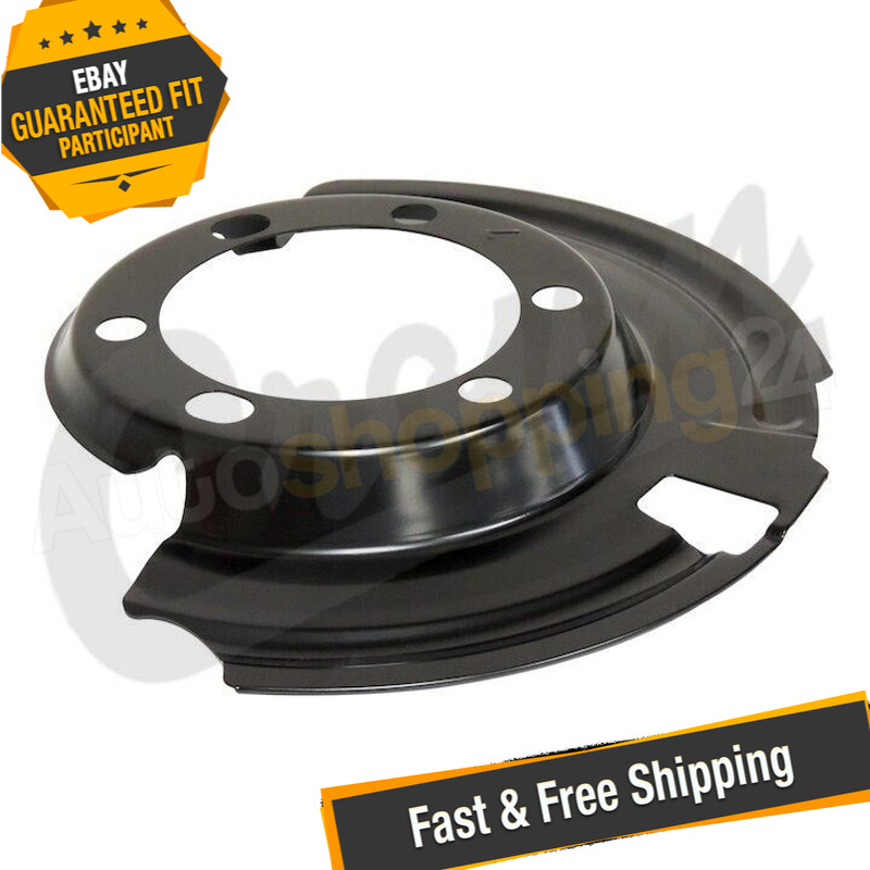 Crown 52005477 Front Left Brake Dust Shield for 87-95 Jeep Wrangler YJ/97-06 TJ