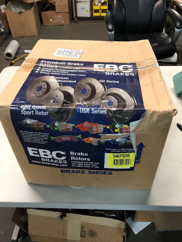 Disc Brake Kit-GT EBC Brake S4KF1235 fits 02-03 Hyundai Elantra front pad rotor