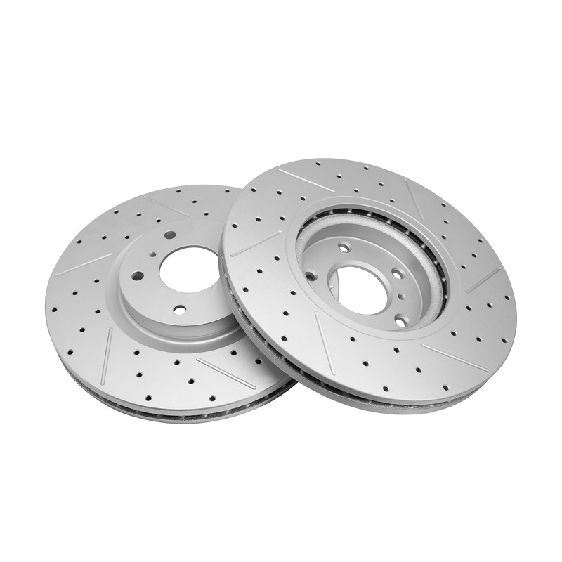 Front & Rear Brake Rotors & Ceramic Pads For Nissan 370Z Infiniti G37 M35 M45 gallery