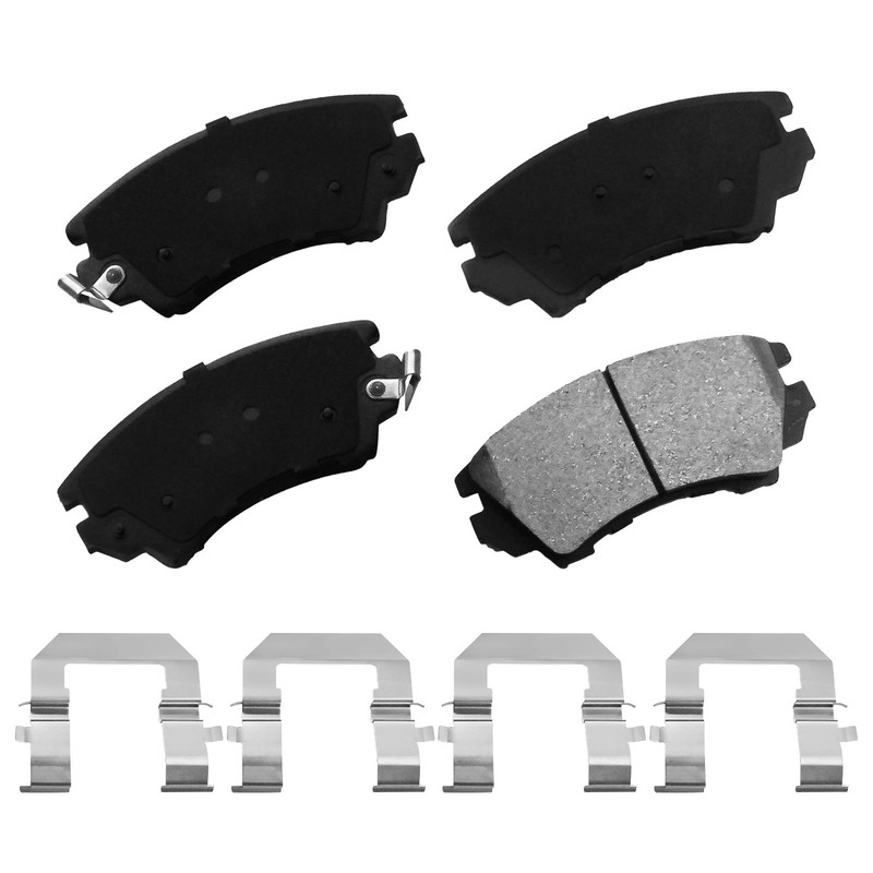 Front Disc Rotors Ceramic Brake Pads For 2010 2011 2012 - 2015 Chevy Camaro 3.6L gallery