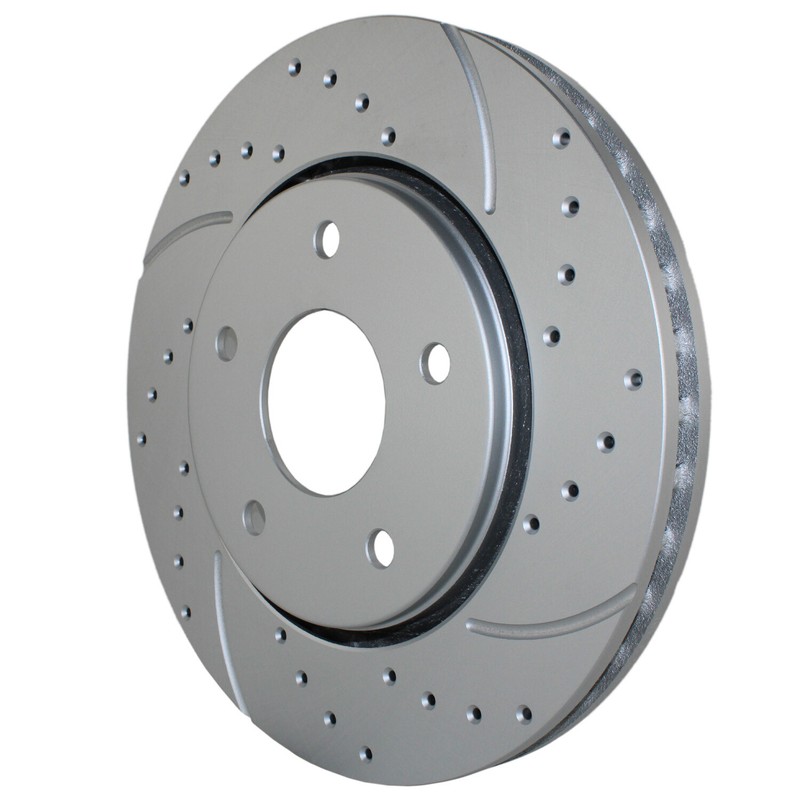 Front Brake Kit 302mm Drilled Rotors Akebono Ceramic Pads For Chrysler Dodge Ram gallery