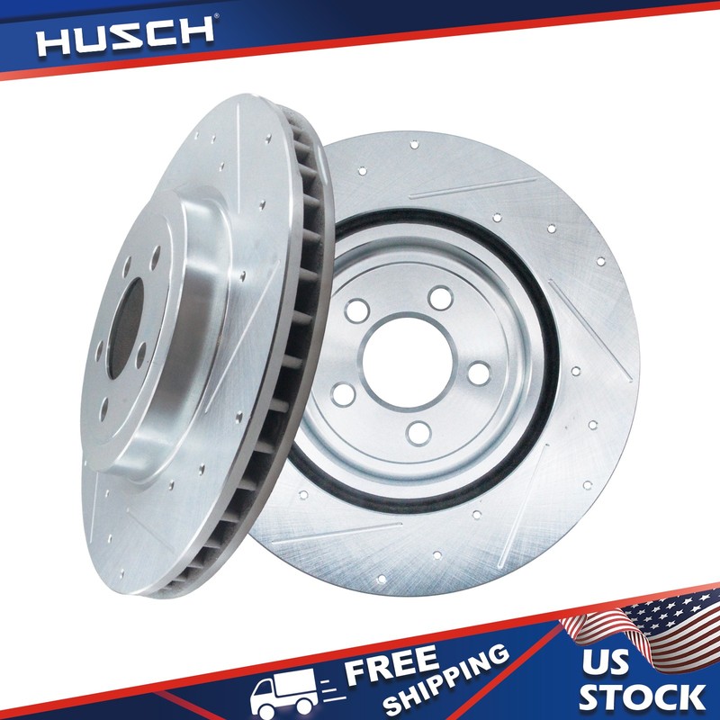 13.58″ Front DRILLED Disc Brake Rotors for 300 Dodge Charger Challenger Magnum