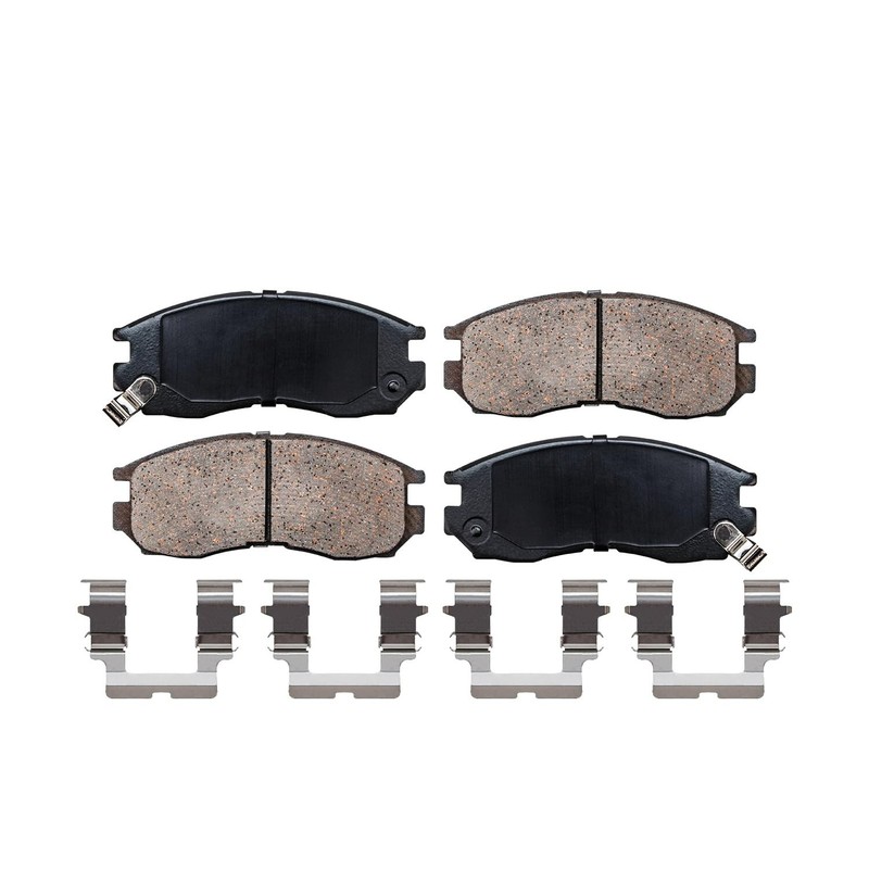 Disc Front Brake Rotors Ceramic Pads for 1999 2000 2001 Mitsubishi Galant 4-CYL gallery