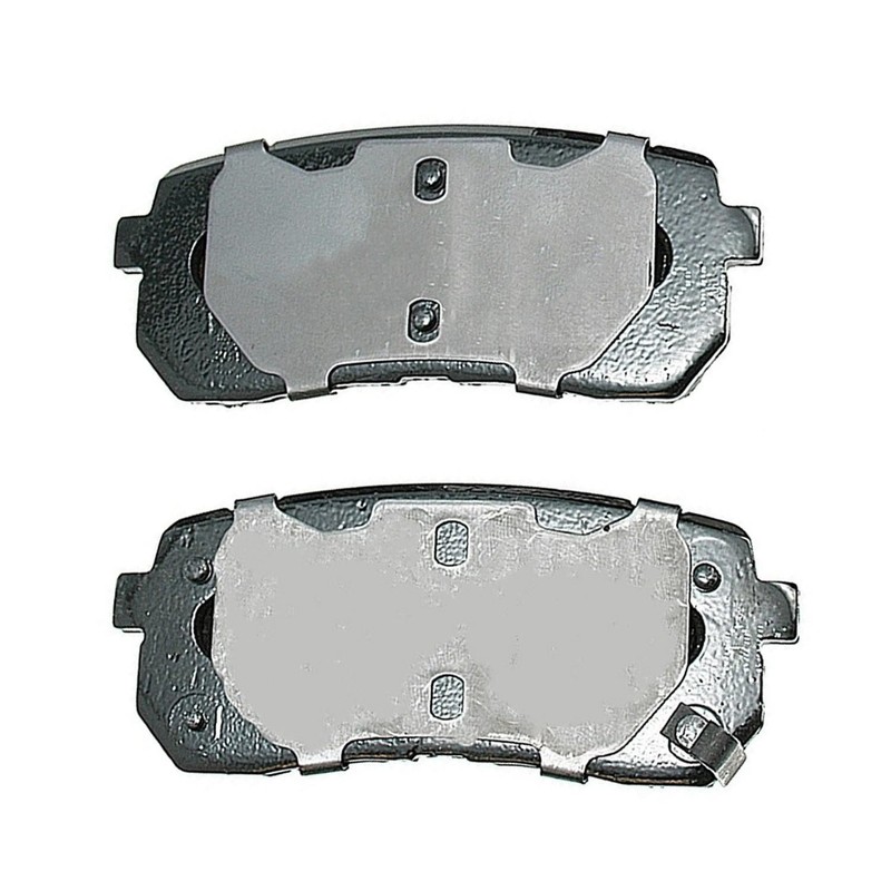 Akebono OEM Front & Rear Ceramic Brake Pads Kit For 2007-2012 Hyundai Veracruz gallery