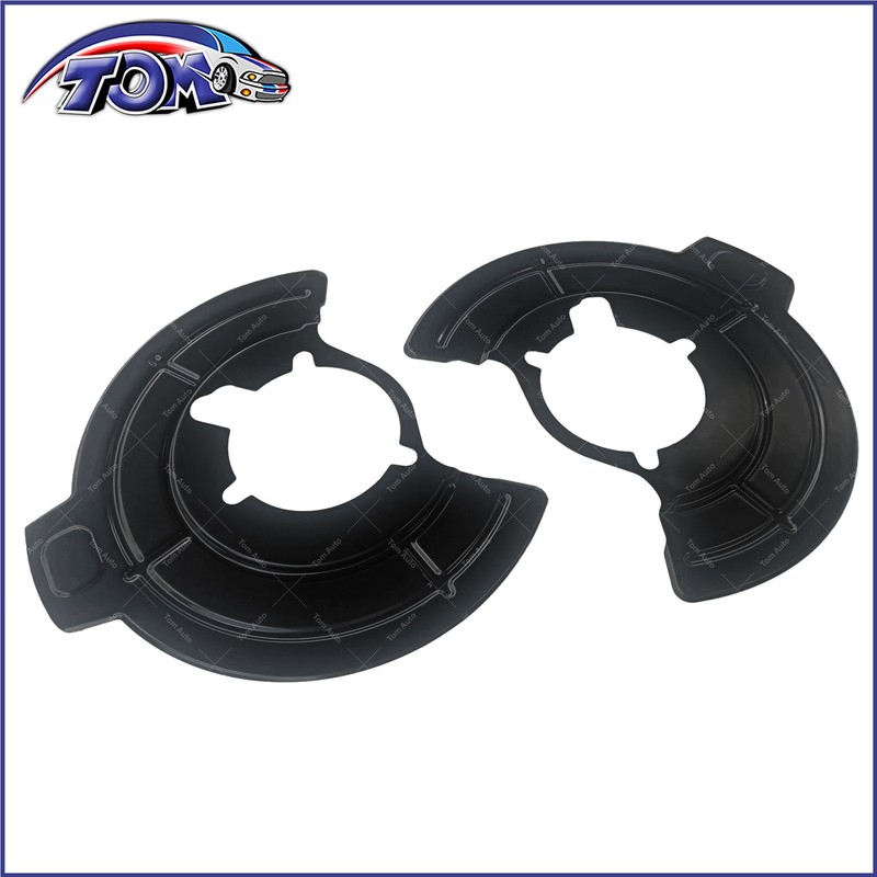 Front Disc Brake Splash Shields For 07-2017 Jeep Wrangler 68043286AB 68043287AB gallery