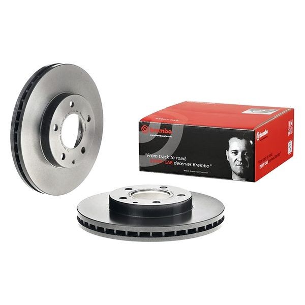 For Mazda MPV 2000-2006 Brembo UV Coated Plain Vented Front Brake Rotor