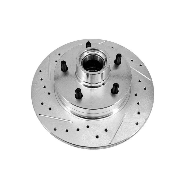 For 1937-1948 Ford Disc Brake Kit 5 on 4-3/4, Metric, w/Spindle, 11 inch Rotor gallery