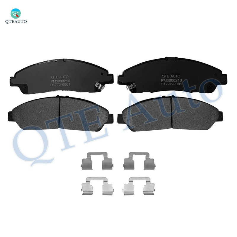 Set 6 Front 330mm Brake Disc Rotors-Ceramic Brake Pad Kit To 2007-2013 Acura MDX gallery