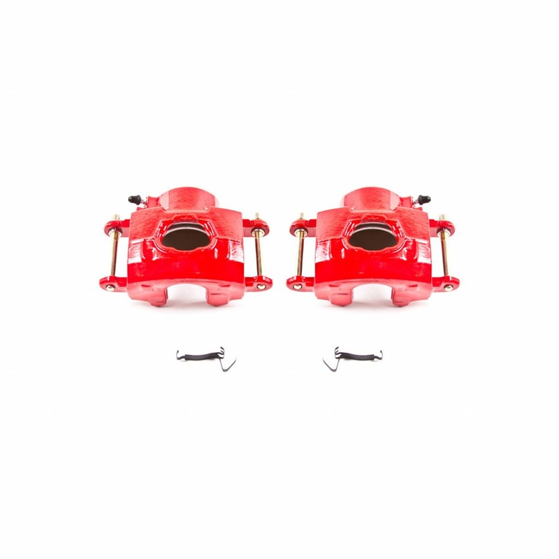 Power Stop Brake Kits For Pontiac Bonneville 1978-1981 Front Red Calipers Pair gallery