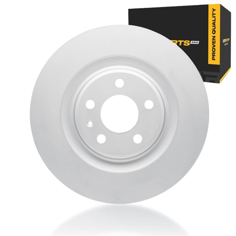 For Audi S5 2019-2024 Brake Rotor Rear | Cast Iron | Vented Rotor | 5 Lug Holes