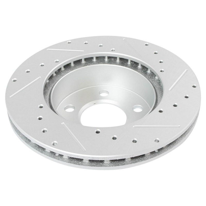 TRQ Performance Front Brake Pad & Rotor Kit Fits 95-01 Ford 98-01 Mercury gallery