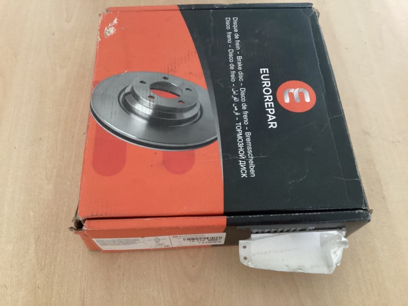 2x Brake Discs Pair Solid fits TOYOTA AURIS 1.8 Rear 06 to 18 270mm Set Quality gallery