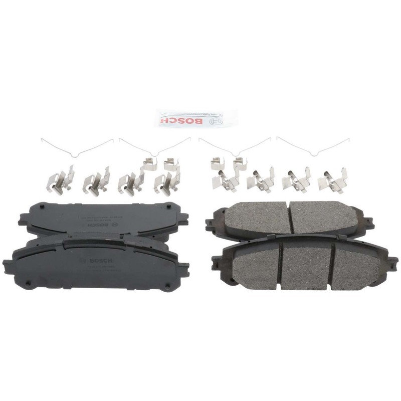 Bosch OEM Front & Rear Ceramic Brake Pads Kit For 2020-2025 Toyota Lifetime War.