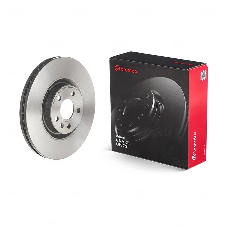 1 Set Front Brembo UV Coated Disc Rotors+NAO Pads for Volvo V60 225 19-25 322mm gallery