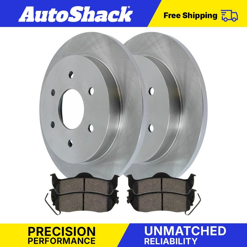 Rear Brake Rotors & Pads for Nissan Titan Pathfinder Armada INFINITI QX56 5.6L