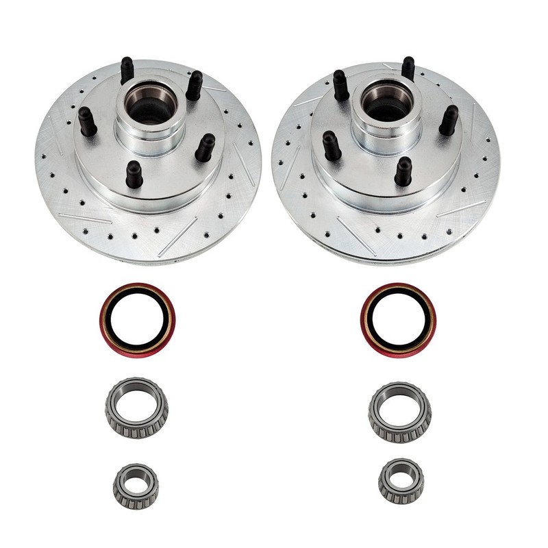 5 on 4-1/2 Inch Disc Brake Rotor and Bearing-Seal Kit for 1974 - 1979 Mustang II gallery