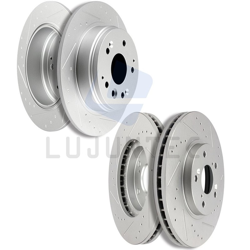 Brake Disc Rotors Front And Rear For Acura TL 2004 2005 2006 2007 2008