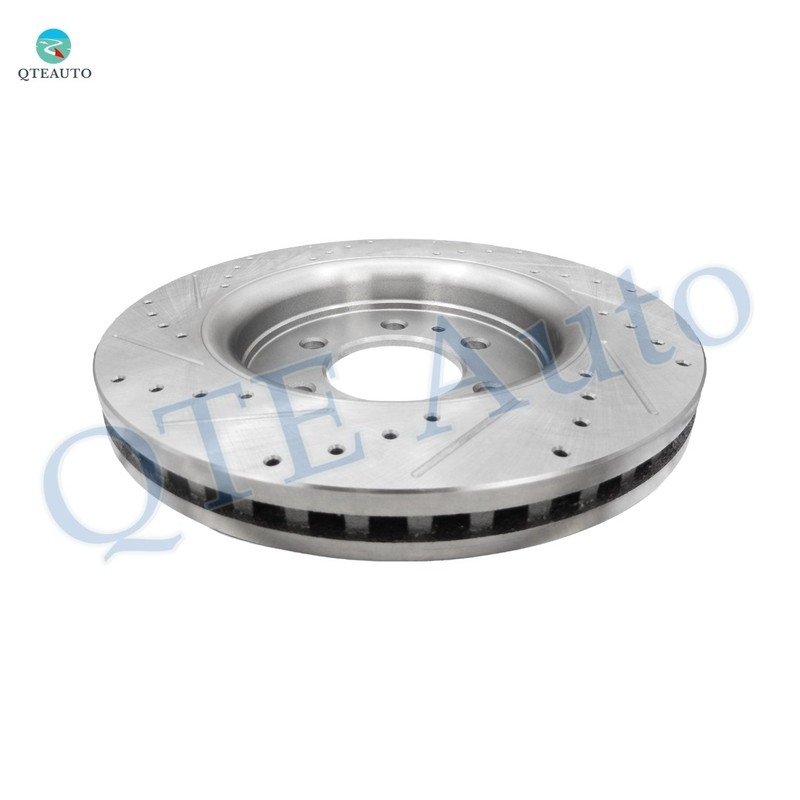 6PC Front 350mm Drilled Brake Disc Rotors-Brake Pad Kit For 2014-2020 Ford F-150 gallery