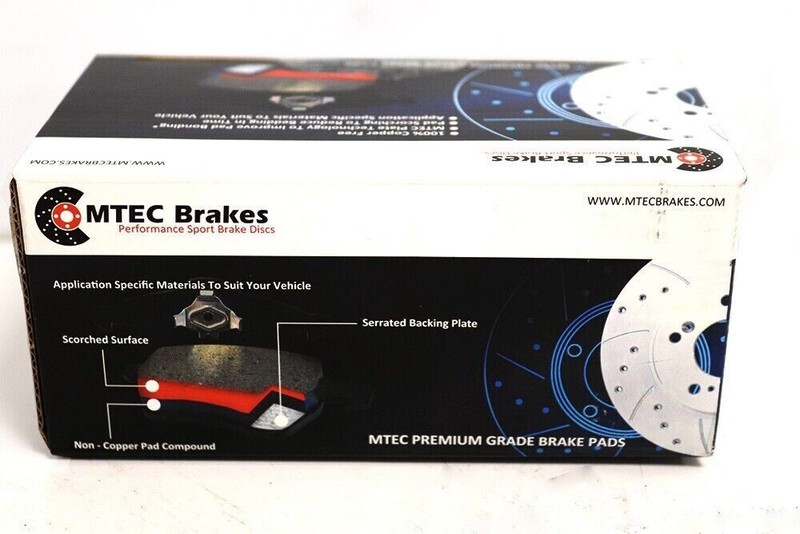 VW Golf MK4 1.8 GTI 2.8 VR6 4MOTION Front Ha Brake Discs Drilled & - Mtec gallery