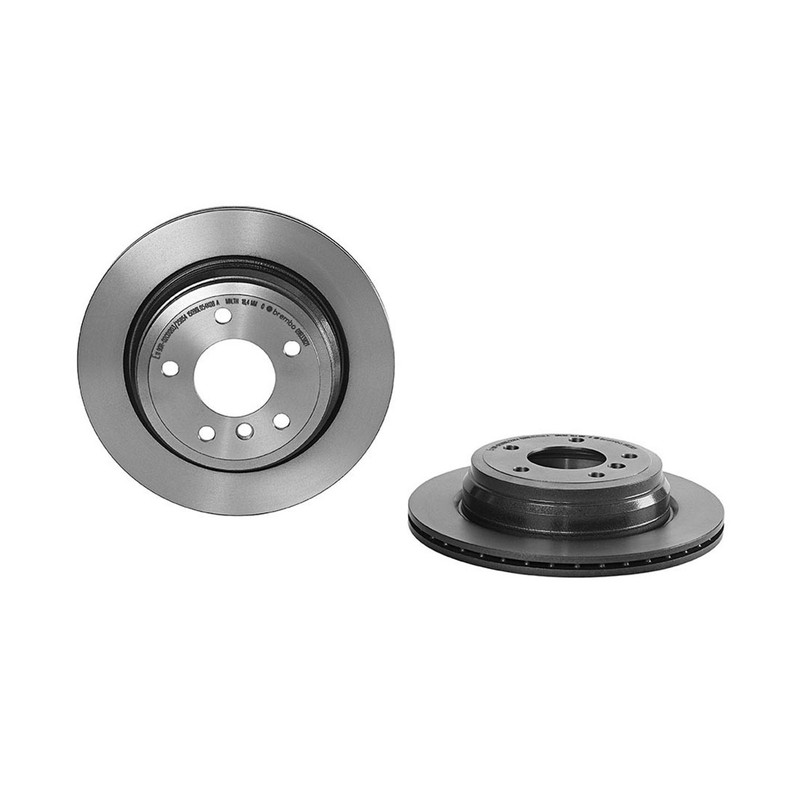 Rear Brake Pads and Disc Rotors Set Fits BMW 325xi 3.0L BMW 328i 3.0L gallery