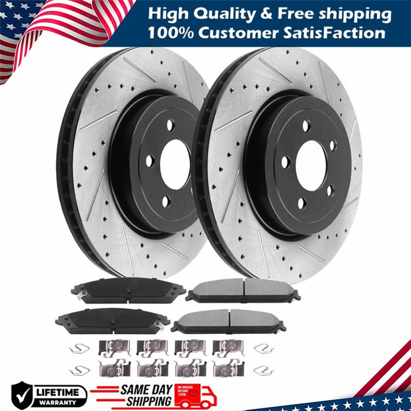 10.83 inch Front Disc Rotors Brake Pads for Toyota Corolla Matrix Scion xD Vibe
