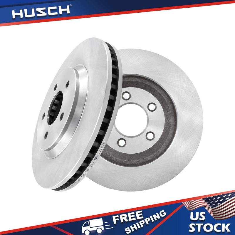 12.44 inch (316mm) FRONT Disc Brake Rotors Set Kit for 2005 – 2014 Ford Mustang